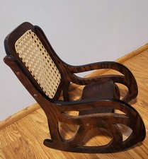 Sedia a dondolo vintage stile