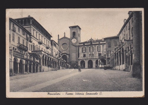Moncalieri torino cartolina - moncalieri,