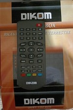 DIKOM DVBT 200 Box RICEVITORE DIGITALE TERRESTRE CON TELECOMANDO