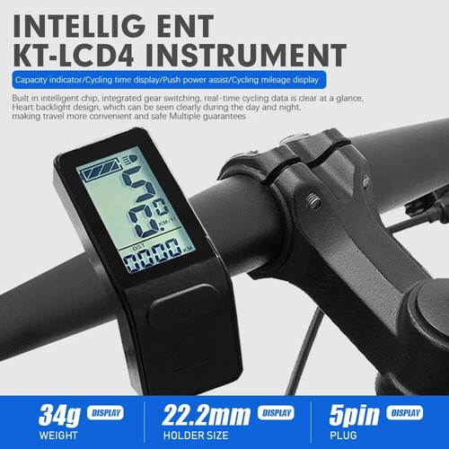 Display bike lcd4 24v - 24v, 36v
