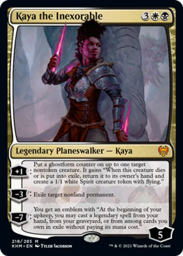 Kaya the inexorable - kaya,