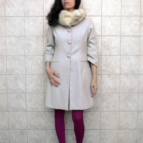 Cappotto panno chiaro - cappotto,