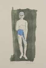 GIANCATERINO ANTONIO LITOGRAFIA  AMICO DI VEDOVA GUIDI LICATA