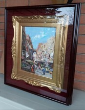 Nicola Canzanella, bell'olio su tavola , 1900