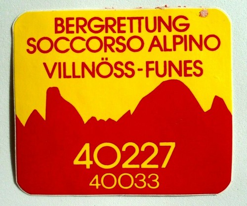 Adesivo pubblicitario soccorso - pubblicitario,
