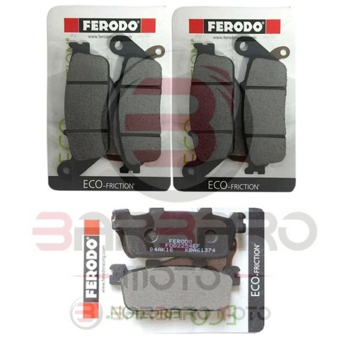 Kit pastiglie freno ant - 2, ant.