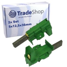 2x Kohlebürsten 5x12,5x36mm