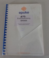 Catalogo Ricambi Epoke SH3500