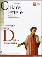 chiare lettere 1 +ANTOL.DIVINA COMMEDIA ITALIANO, LETTERATURA disacco 8842416444