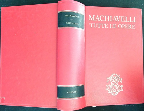 Tutte opere machiavelli - tutte, le