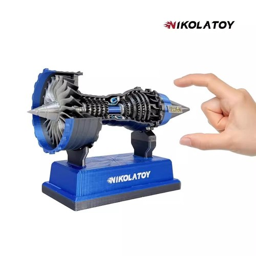 Modellino motore turbofan - modellino,
