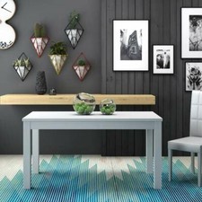 Tavolo da pranzo allungabile di 80 cm bianco tavoli da cucina  240 cm 160x90 cm 