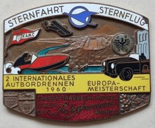 PLACCA AUTOMOBILISMO DEUTSCHLAND GERMANIA RADIATORE GRAN PREMIO AUTO CAR MACHINE