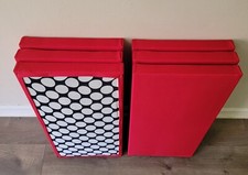 6 Pannelli da Parete Acustici Fonoassorbenti Rossi - SET di 6