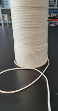 CORDINO CORDA TENDE RESISTENTE BIANCO TUBOLARE 3mm VARIE MISURE 