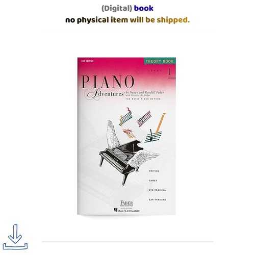 Piano adventures theory - theory, book