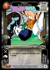 Black Gut Punch - Showdown - Dragon Ball Z TCG (Score 2005)
