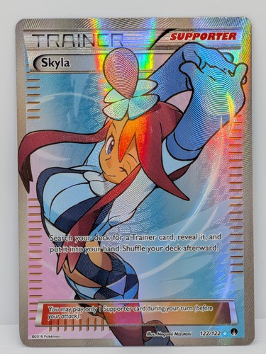 Carta pokemon skyla 122 - skyla, 122/122