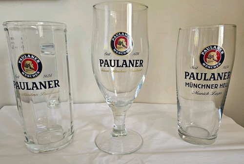 Paulaner beer glasses set - paulaner,