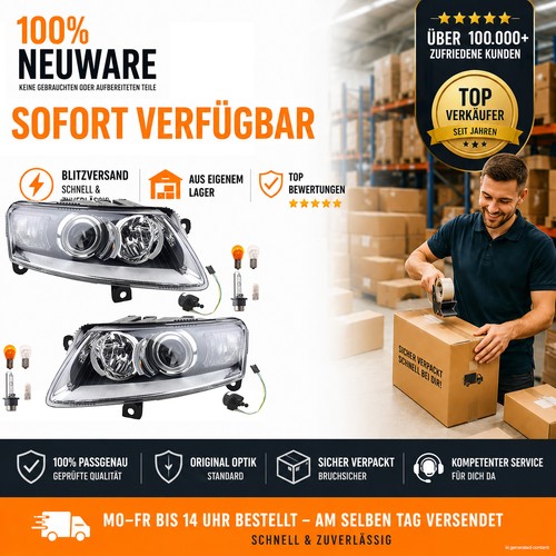 Set fari xenon d2s compatibile - fari,