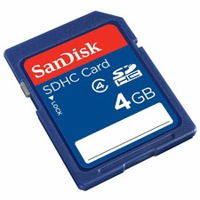 SanDisk 4GB class4 SD SDHC