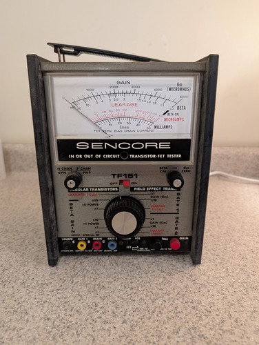 Tester vintage sencor - vintage,