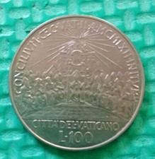 Moneta Città del Vaticano moneta 100 lire del 1962  Serie Commemorativa