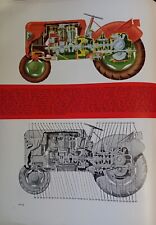 TRATTORE SAME DA 30 CASSANI S.A.M.E EPOCA ARTICOLO DA RIVISTA ANNI '50