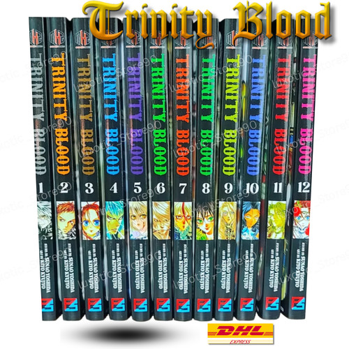 Trinity blood manga vol 12 - trinity, vol.1-12