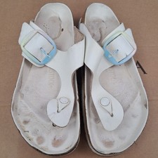 Birkenstock White Sandals Size