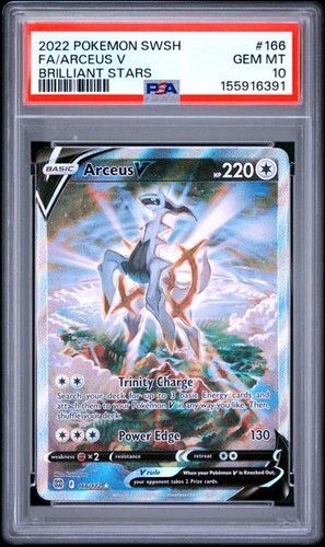 Psa arceus 166 - 10,
