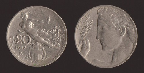 Centesimi 1913 liberta - 20, liberta'