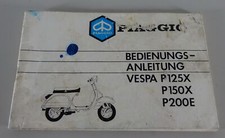 Betriebsanleitung Piaggio