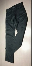 BELSTAFF JEANS-PANTALONI-PANTS-MALENOTTI-TG.50-BLACK PRINCE-CARE RACER-PELLE-