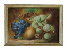 Olio su tavola, natura morta