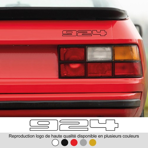 Sticker logo porsche 924 - sticker,