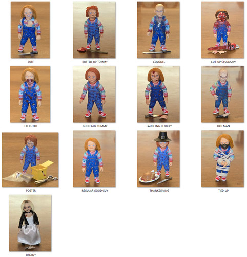 Neca chucky serie good - tv, 4"