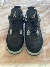 Jordan 4s tela nera