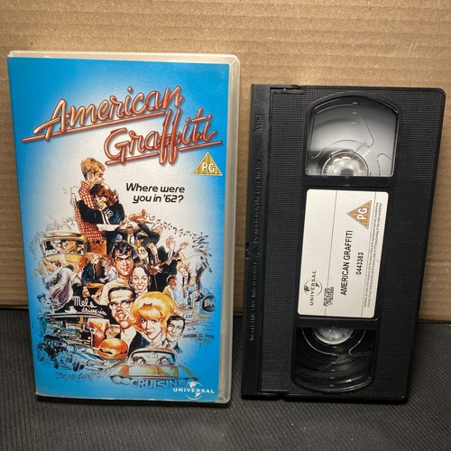 American graffiti vhs - american,