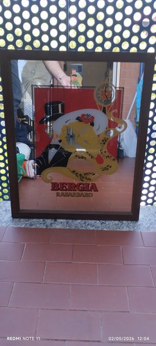 Quadro specchio pubblicitario - quadro,