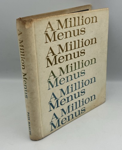 Million menus for dining and - a,