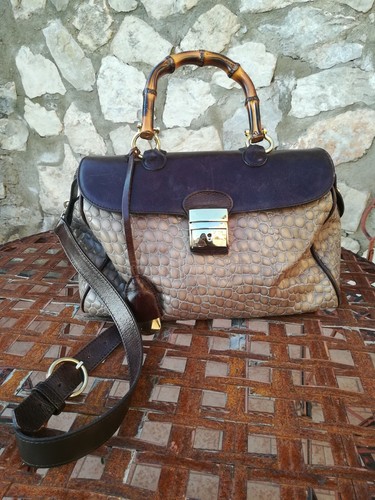 Borsa pelle bauletto vintage - borsa,