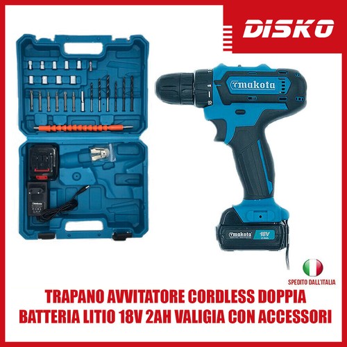 Trapano avvitatore cordless - trapano,
