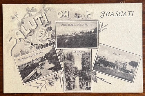 Cartolina epoca frascati - cartolina, epoca-frascati