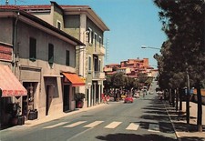 23-174D) CHIANCIANO TERME NEGOZIO CALZATURE RISTORANTE NAZIONALE SIENA