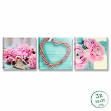 Tris shabby cuori - QUADRI 3