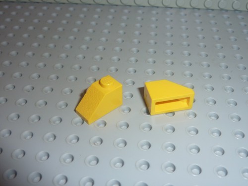 Lego slope yellow brick 45 - lego,