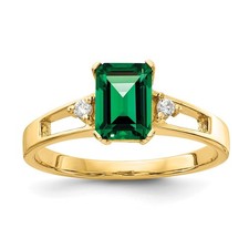 Anello 14k 7x5mm taglio - anello,