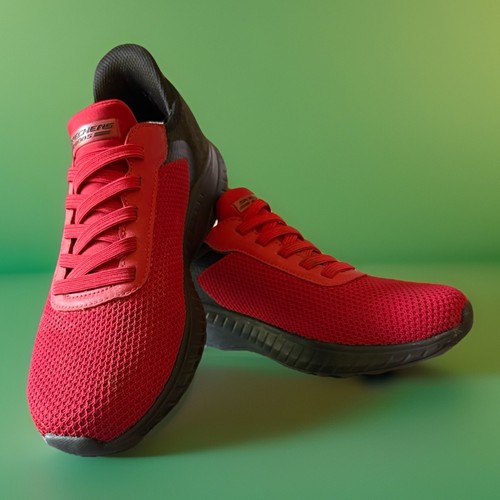 Sketchers slip uomo rosso - , e