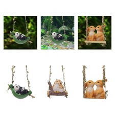 Swing Animal Garden Statue